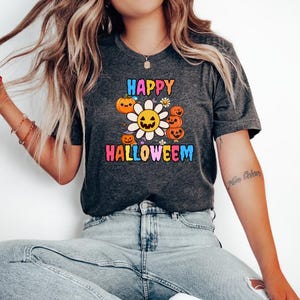 Funny Ghoul Halloween Shirt: Women&#39;s Organic Cotton Halloween Clothing