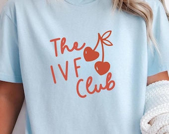 IVF Club Shirt, Fruchtbarkeitsreise-T-Shirt, IVF Kriegerin,Embryotransferkleidung
