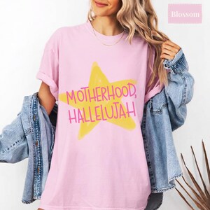 „Mutter-Halleluja“-Shirt | Retro-Mom-T-Shirt mit Grafik, Comfort Colors-Stoff Bild 5