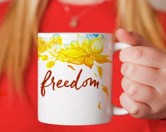 Enneagram Type 7 Mug, Freedom Mug, The Enthusiast, ceramic mug, drinkware