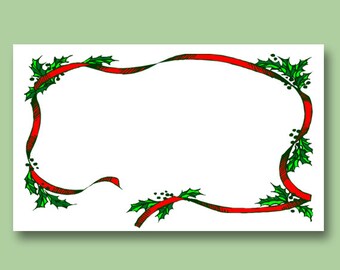 Hand Written Personalized Gift Card (to be included with ornament)