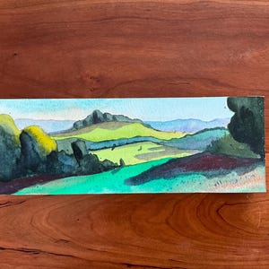 Original Aquarellmalerei