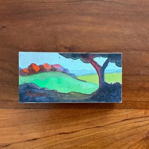 Original Aquarellmalerei