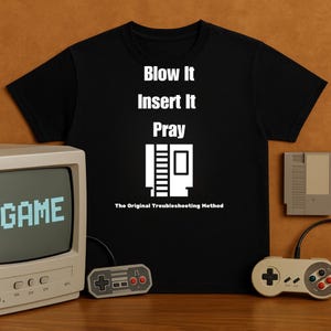 Funny Retro Gaming T-Shirt: 90s Gamer Gift