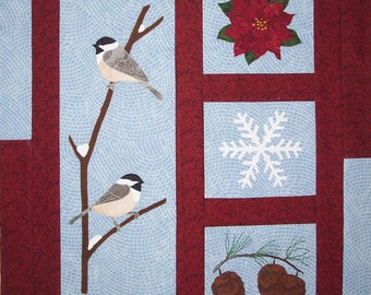 Winter Harmony Wall Hanging Quilt Pattern