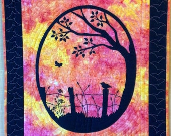 Solitude Wall Hanging Quilt Pattern - PDF