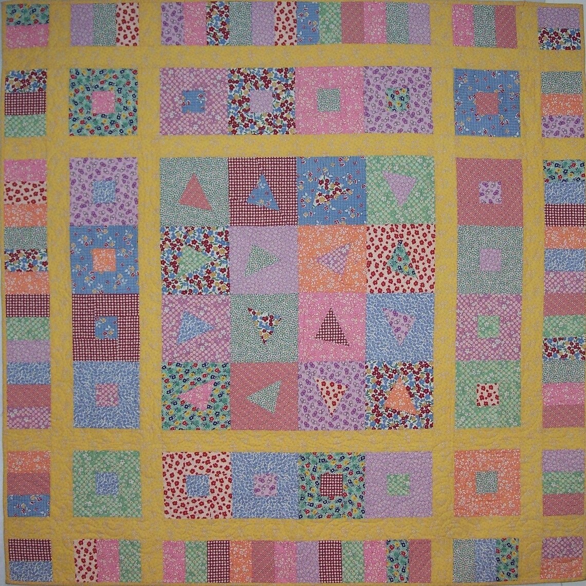 Garden Terrace Quilt Pattern PDF Etsy