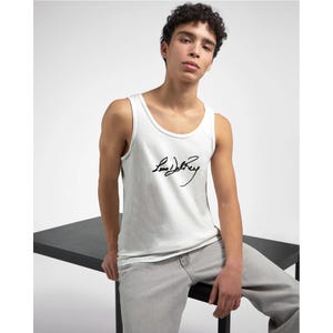Lana Del Rey Signature Tank Top - Unisex Jersey Tee - Trendy Music Apparel