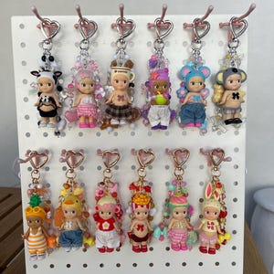 Custom Sonny Angel Keychain | Handmade Beaded Bag Charm Accessory