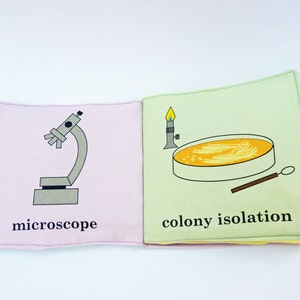 Viruses for Babies Microbiology Cloth Book image 3