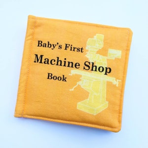 Machine Shop Cloth Book for Babies