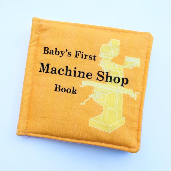 Machine Shop Cloth Book for Babies