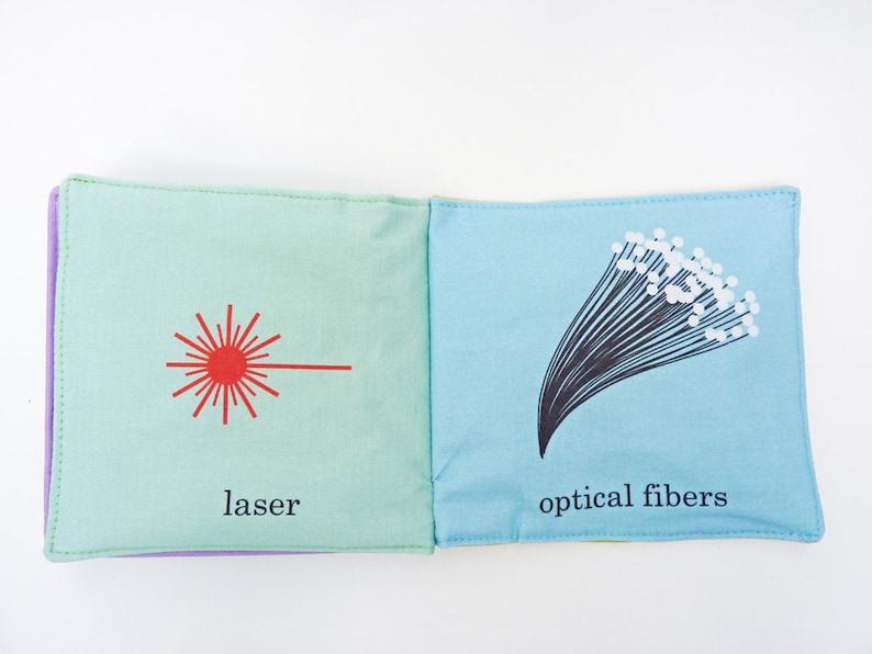 Cloth Book Electrical Engineering Baby Book Etsy