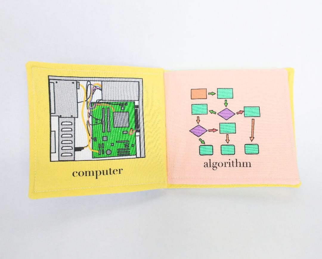 Baby Computer Book Baby's First Machine Learning Book - Etsy