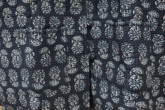 Handmade Cotton Patchwork Quilted Jacket: Reversi… - image 6