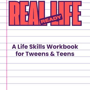 Life Skills Workbook for Teens Middle/High School | Printable| Social Skills, Money, Hygiene, Safety, Cooking & More, Homeschool
