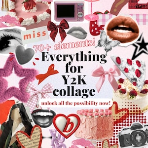 70+ Ästhetische Y2K Collage Grafikelemente | Transparente PNG | ClipArt Vault | Pinterest Mädchen Collage Elemente | Lebenslange Packung