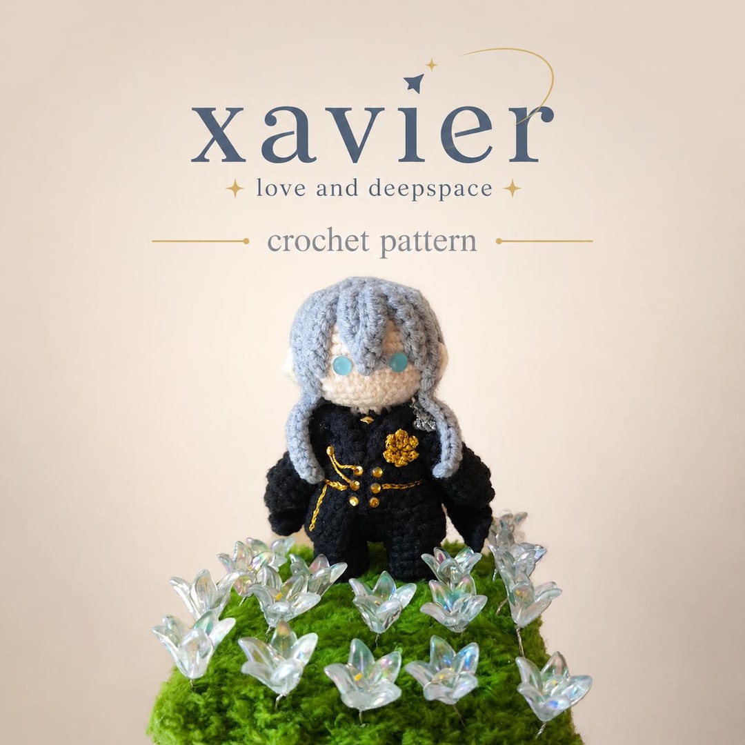 Xavier Love and Deepspace King of Dark Knight Crochet Pattern - Etsy