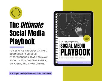 Manual de estrategia en redes sociales: Guía de contenido para emprendedores (Descarga PDF)