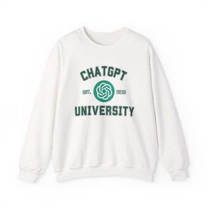 ChatGPT University | ChatGPT College-logo | Uniseks ronde hals