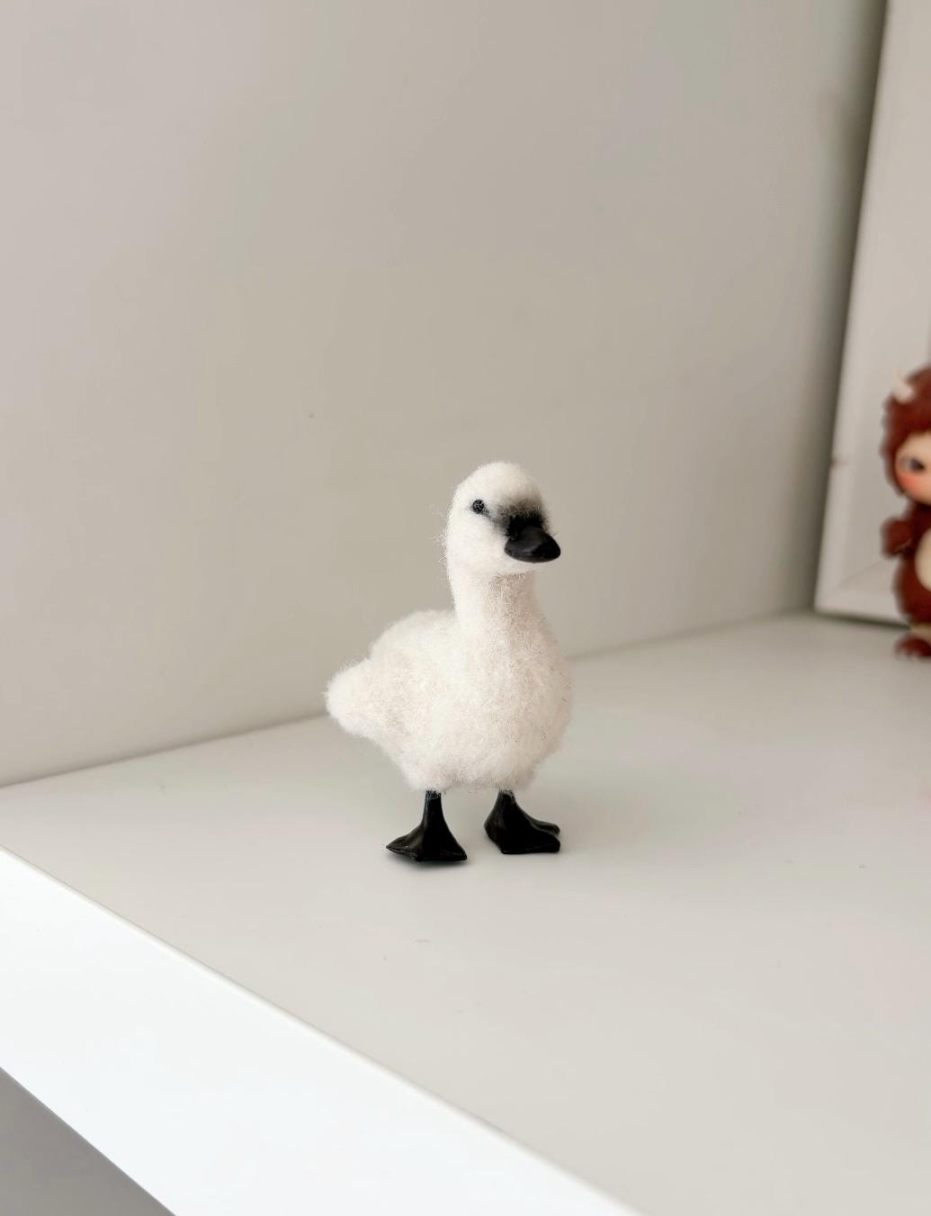 Needle Felted Goose Canada