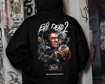 Vintage Cabin Horror Shirt, Retro Haunted Woods Graphic Sweatshirt, Classic Cult Horror Inspired Hoodie, Spooky Slasher Movie Aesthetic Tee