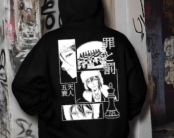 Koszulka z nadrukiem Bungo inspirowanym anime, bluza z grafiką Stray Detective Manga, japońska bluza z kapturem w stylu streetwear, prezent dla fanów anime