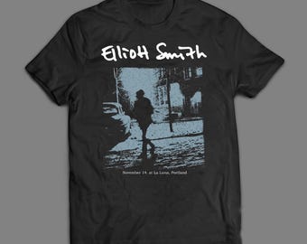 Elliott Smith Shirt, 90s Indie Band Tee, Vintage Music Graphic T-Shirt