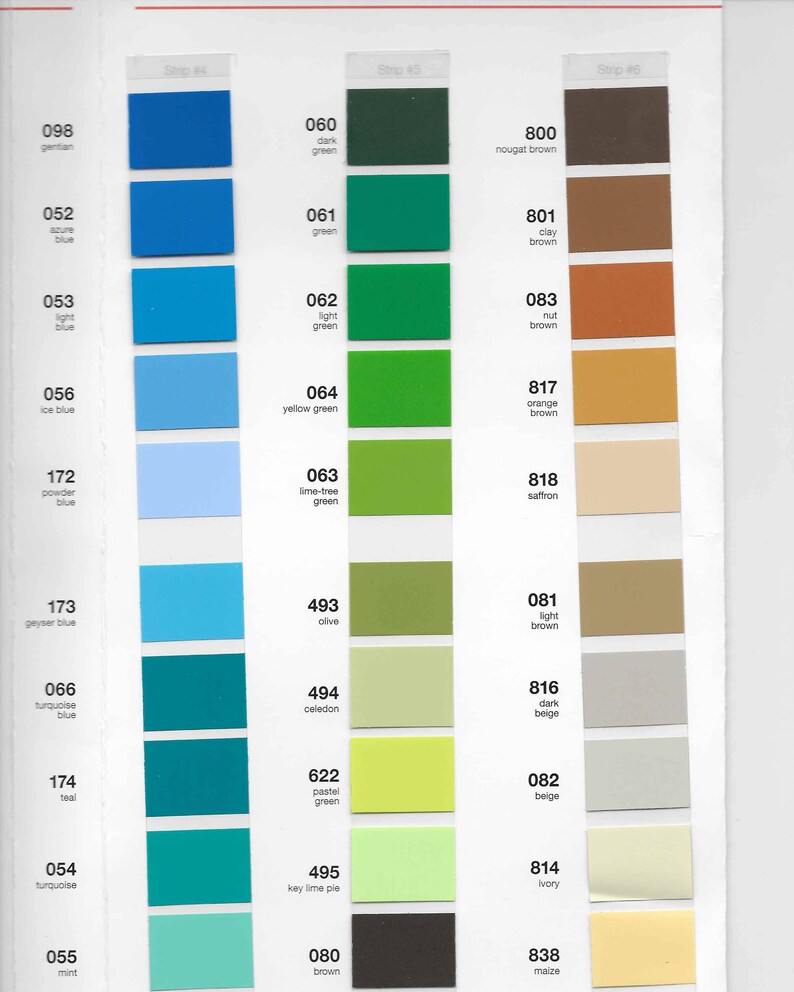 Oracal 631 matte vinyl 12 sheets 12 inch by 24 | Etsy