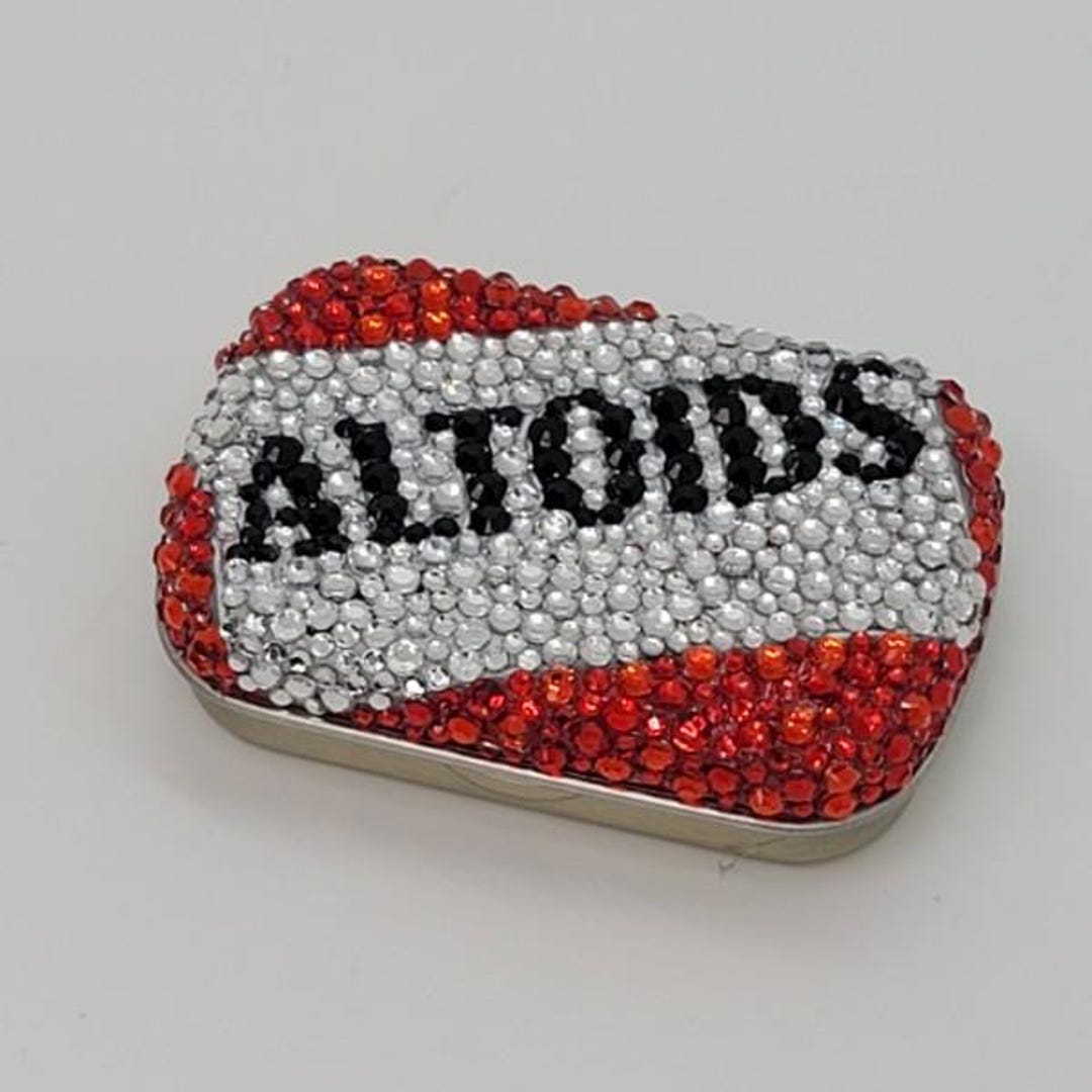 Bedazzled Mini Altoids Container, Rhinestone Trinket Tin - Etsy