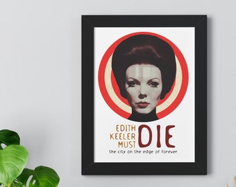 Impresión giclée de Edith Keeler Must Die, Star Trek Art