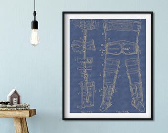 Medical Illustration Art Print, Minimalist Poster dada art, Victorian Medical Poster, Disease Poster, Child's Leg Braces, Vintage Poster,