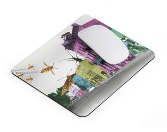 Insect Attack Mousepad, Bunte Käfer, Naturforscher Nerd Geschenk
