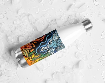 Austin art  Stainless steel water bottle