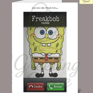 spongebob poster meme