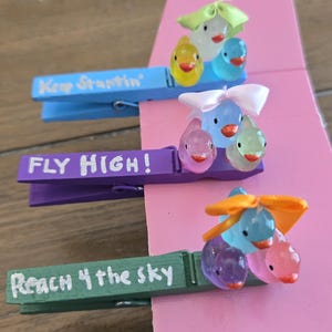 Pyramid Duck Cheer Pins