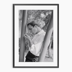 Marlon Brando, stampe fotografiche, poster vintage, poster retrò, arte murale in bianco e nero, stampe retrò, poster fotografici di qualità museale