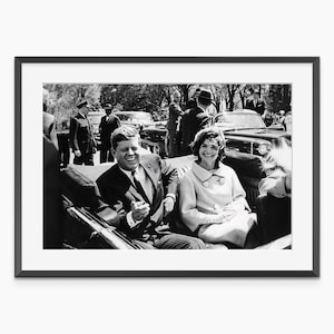 Jacqueline Kennedy, John F Kennedy, Photography Prints, John F Kennedy Print, Black and White Wall Art, Museum Quality Photography Poster