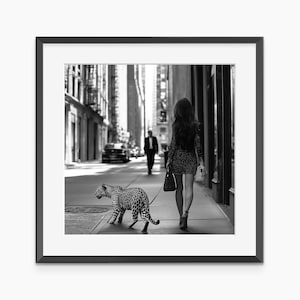 Leopard Print, Photography Prints, Fashion Wall Art, Aesthetic Room Decor, Black and White Wall Art, Museum Quality Wall Art Prints
