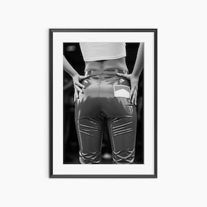 Fine Art Print, Photography Prints, Model Poster, Aesthetic Room Decor, Fashion Print, Black and White Wall Art, Museum Quality Wall Art