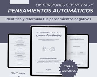 Guía pensamientos negativos Autoconocimiento y bienestar emocional Guía Psicología práctica PDF imprimible Desarrollo personal