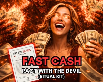 Fast Cash Pact with the Devil Ritual Kit