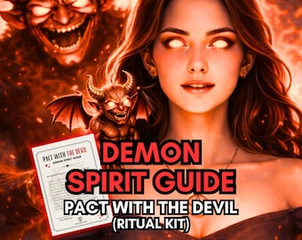 Demon Spirit Guide Pact with the Devil Ritual Kit