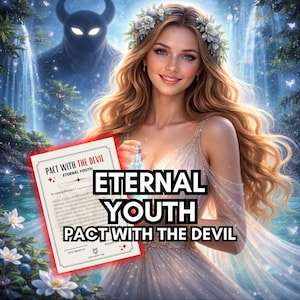 Eternal Youth Pact with the Devil Ritual Kit