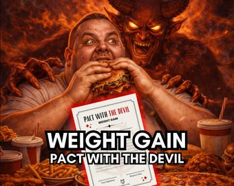 Weight Gain Pact with the Devil (Ritual Kit)