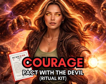 Courage Pact with the Devil Ritual Kit
