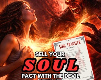 SELL YOUR SOUL Pact with the Devil Ritual Kit