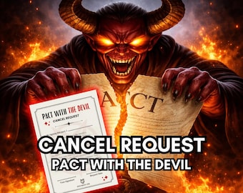Cancel Request Pact with the Devil (Ritual Kit)