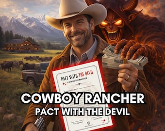 Wealthy Cowboy Rancher Pact with the Devil (Ritual Kit)