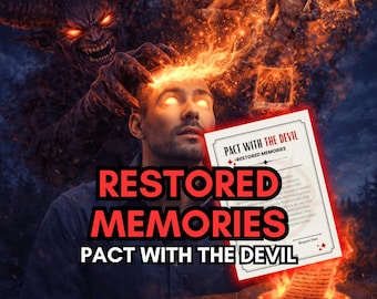 Restored Memories Pact with the Devil (Ritual Kit)